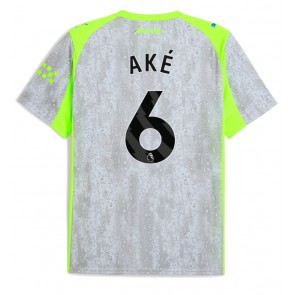Manchester City Nathan Ake #6 Tredjetrøje 2025-26 Kortærmet